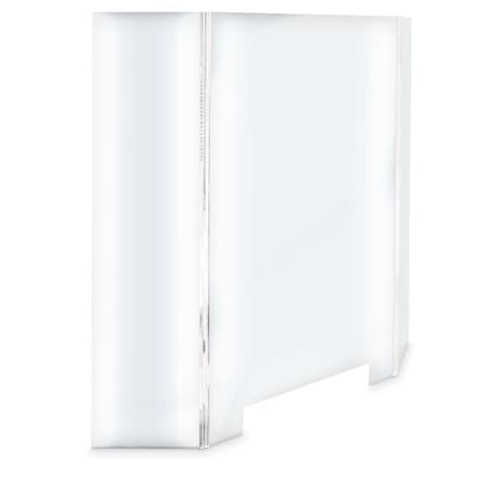United Visual Products Drop-In Shadowbox, 24"x36", Light Oak/Synt UVSB2436-LTOAK-FORBO